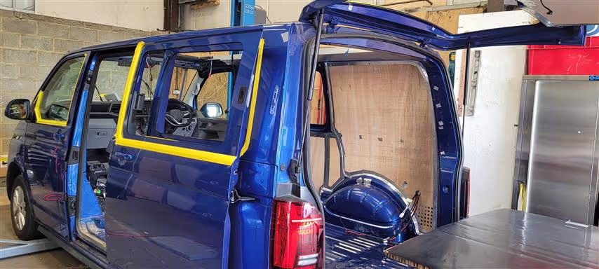 240V hook up installation